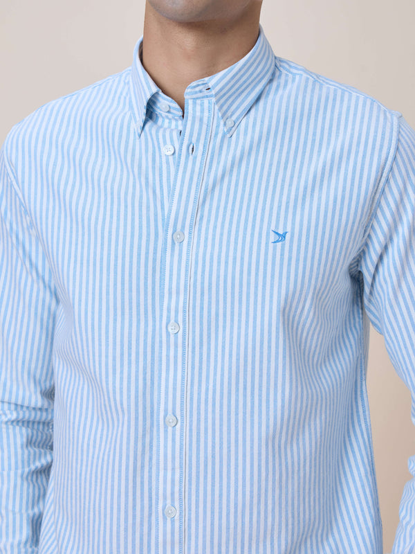 FOUND2TION Oxford Shirt Striped