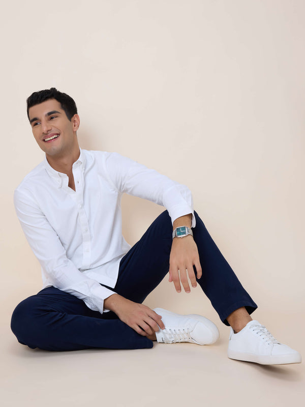 FOUND2TION Oxford Shirt Solid
