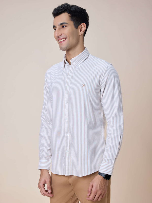FOUND2TION Oxford Shirt Striped