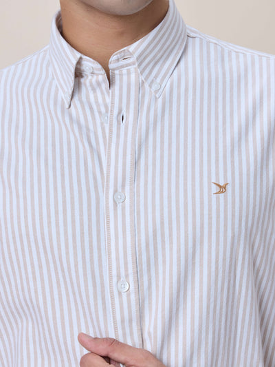 FOUND2TION Oxford Shirt Striped