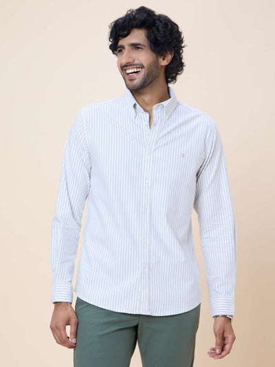 FOUND2TION Oxford Shirt Striped