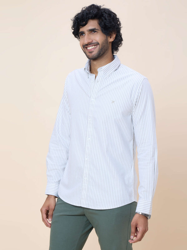 FOUND2TION Oxford Shirt Striped