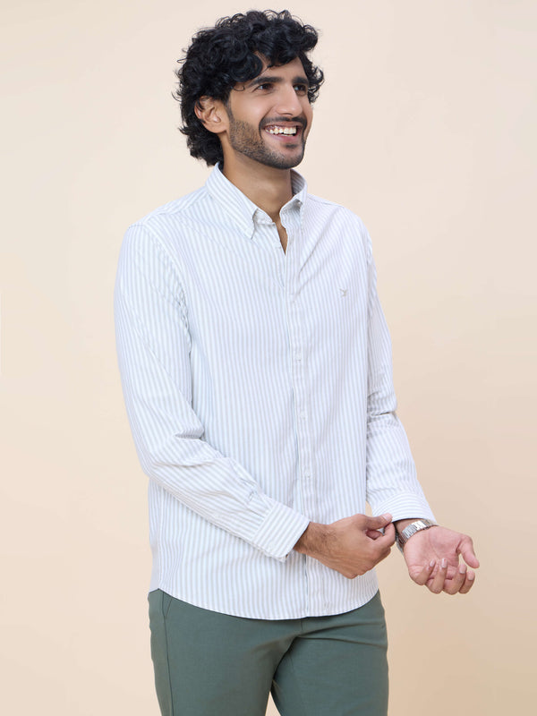 FOUND2TION Oxford Shirt Striped