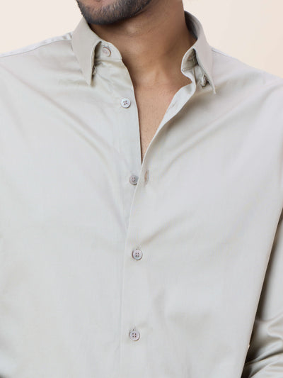 LATER2L Satin Shirt