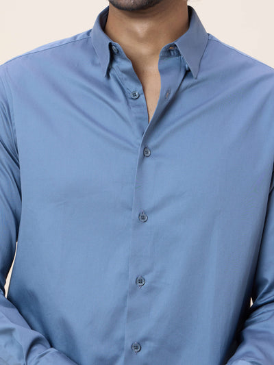 LATER2L Satin Shirt
