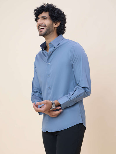 LATER2L Satin Shirt