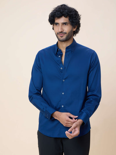 LATER2L Satin Shirt