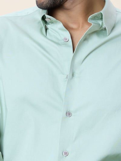 LATER2L Satin Shirt