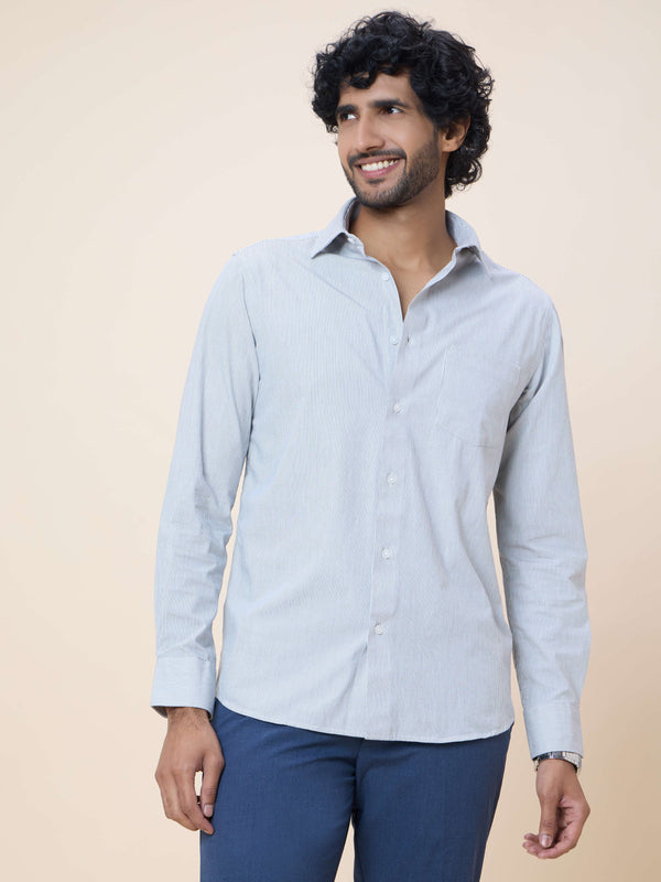 DYN4MIC Poplin Shirt Striped