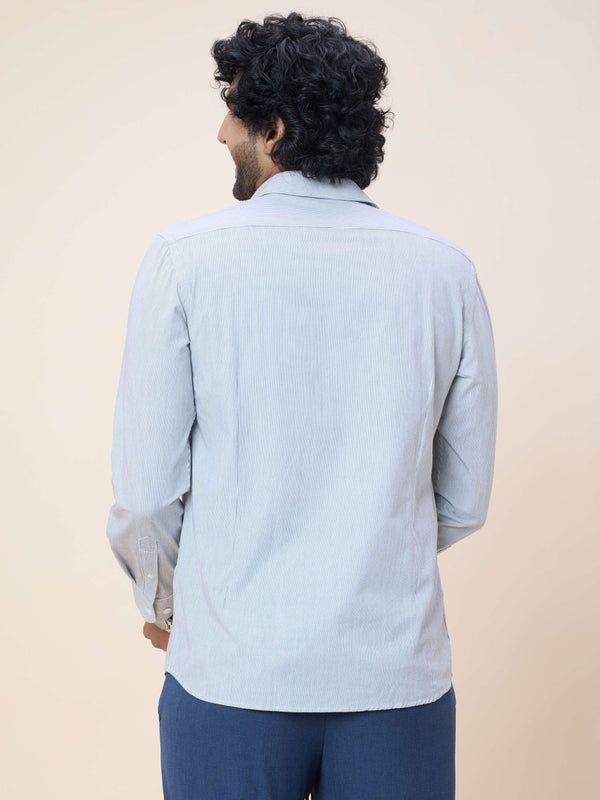 DYN4MIC Poplin Shirt Striped