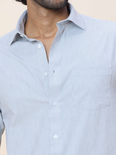 DYN4MIC Poplin Shirt Striped
