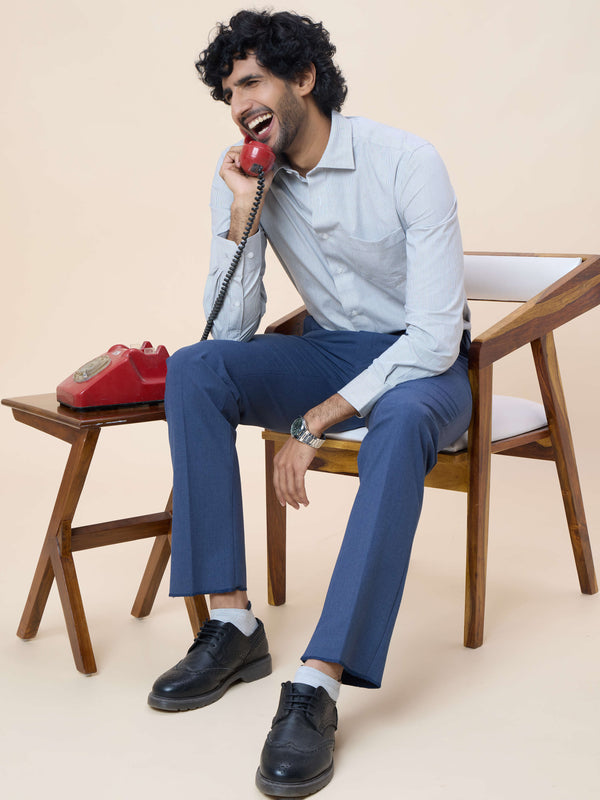 DYN4MIC Poplin Shirt Striped