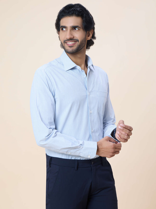 DYN4MIC Poplin Shirt Striped