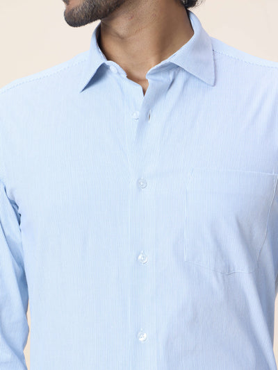 DYN4MIC Poplin Shirt Striped