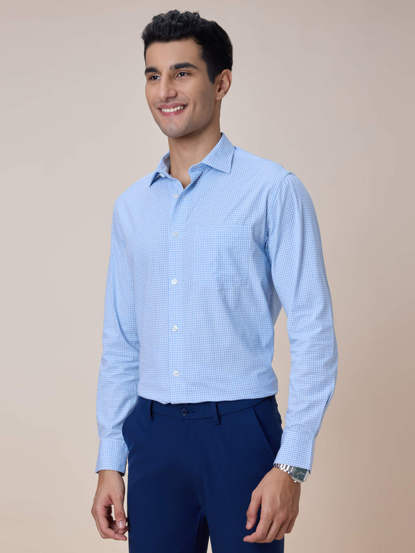DYN4MIC Poplin Shirt Chequered