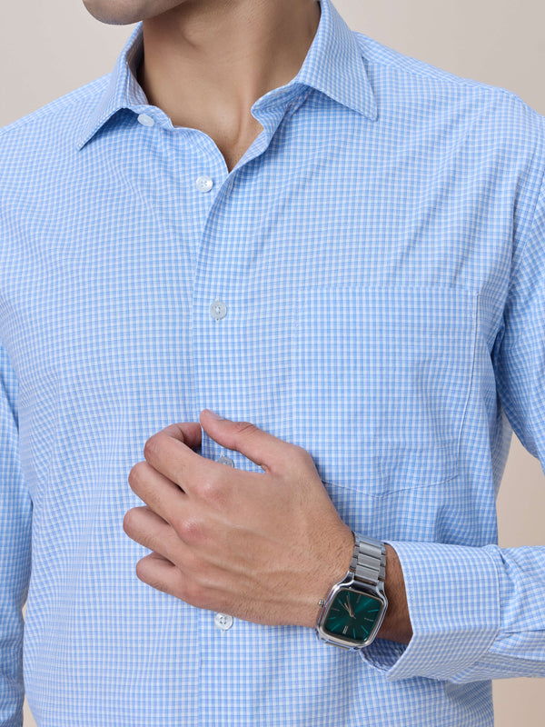 DYN4MIC Poplin Shirt Chequered