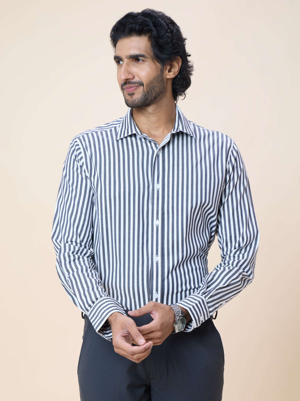 Travel Formal Shirt Striped