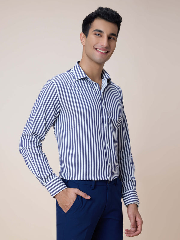 Travel Formal Shirt Striped