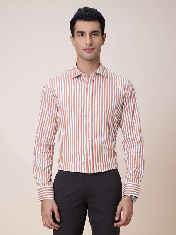 Travel Formal Shirt Striped