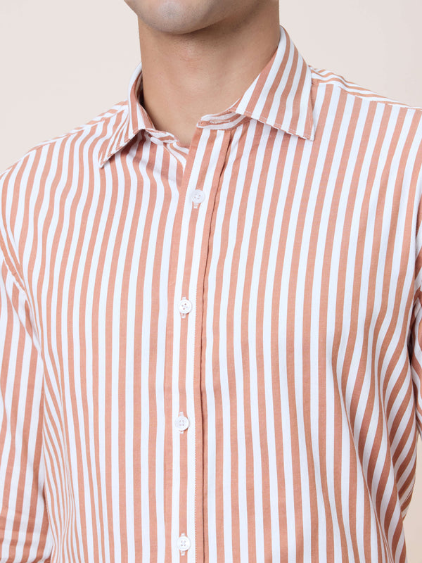 Travel Formal Shirt Striped